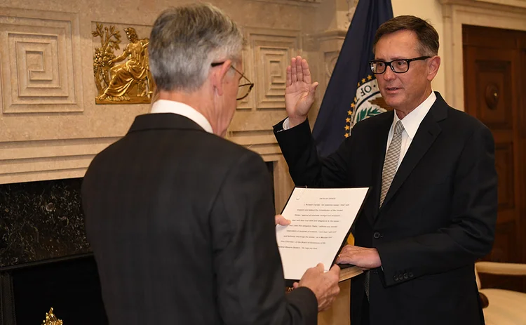 Clarida sworn in