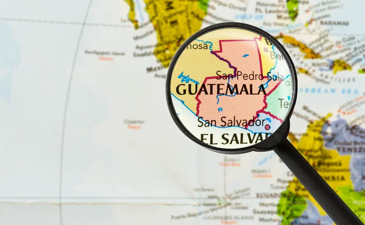 Guatemala map 