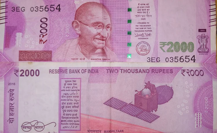 2000 rupee note