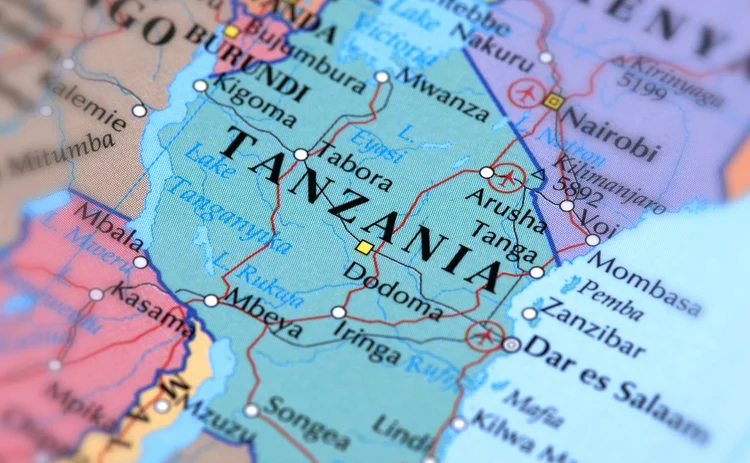 Map of Tanzania