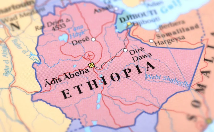 ethiopia map 