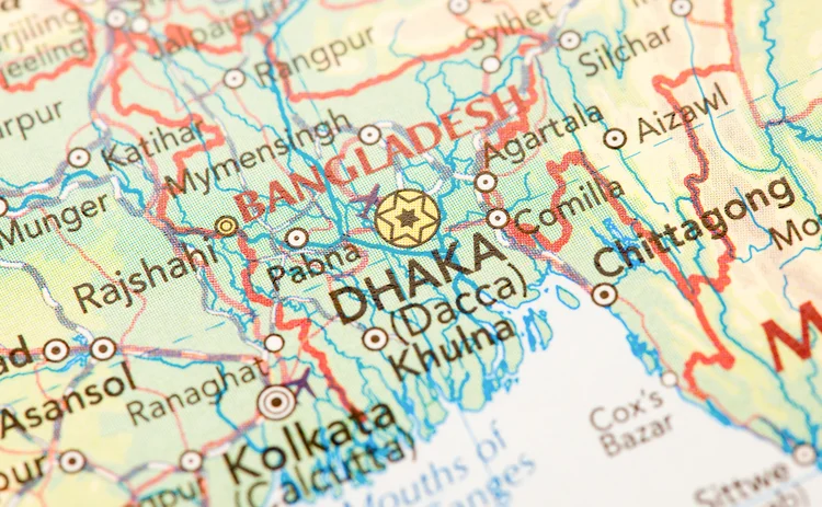 Bangladesh map 