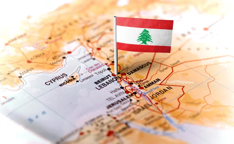 Lebanon map