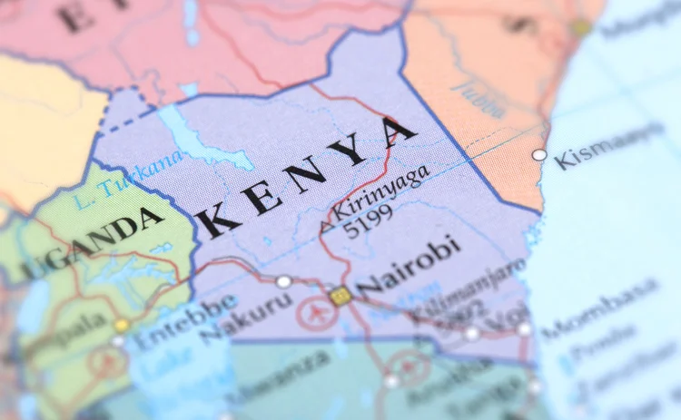 Map of Kenya