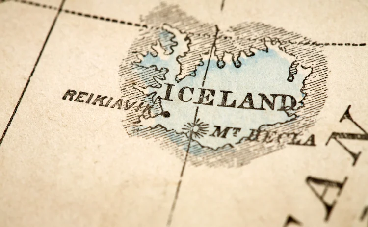 Iceland map