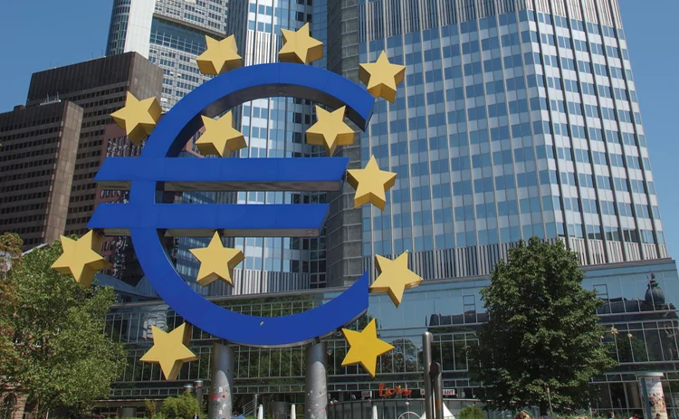 Euro sign, Frankfurt